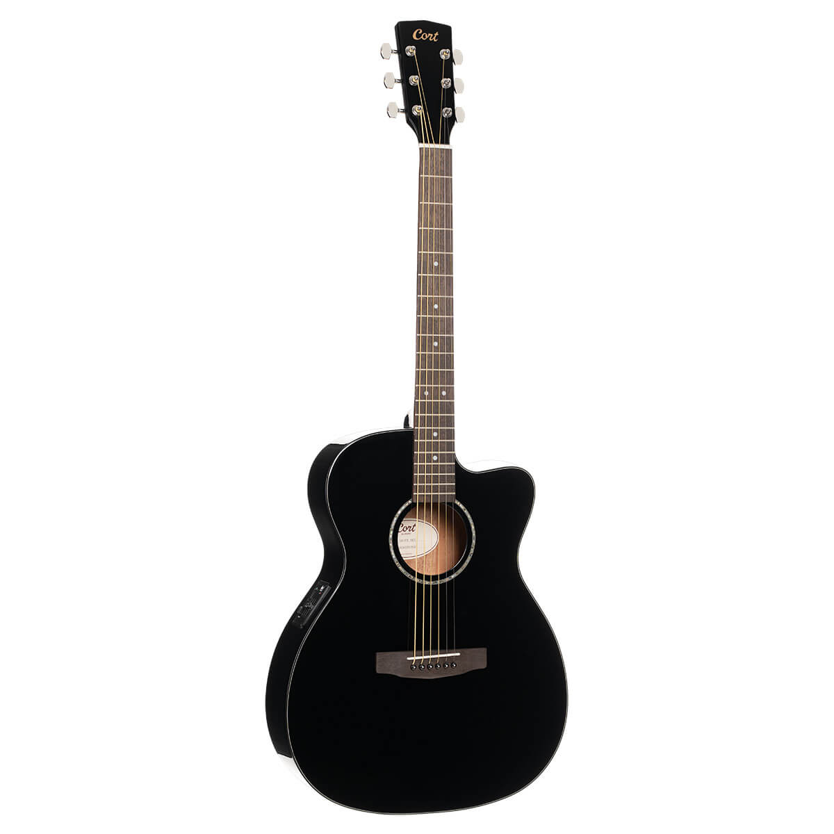 Cort L60CE Orchestra Cutaway Electro in Black