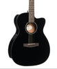 Cort L60CE Orchestra Cutaway Electro in Black