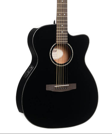 Cort L60CE Orchestra Cutaway Electro in Black