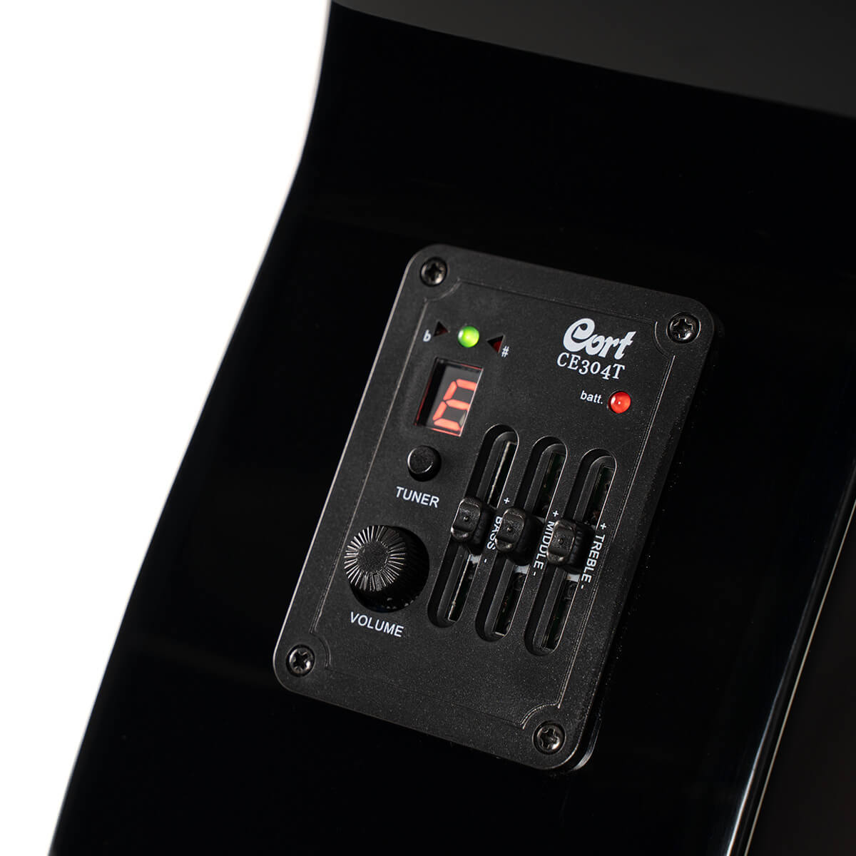 Cort L60CE Orchestra Cutaway Electro in Black