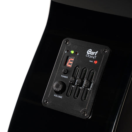 Cort L60CE Orchestra Cutaway Electro in Black