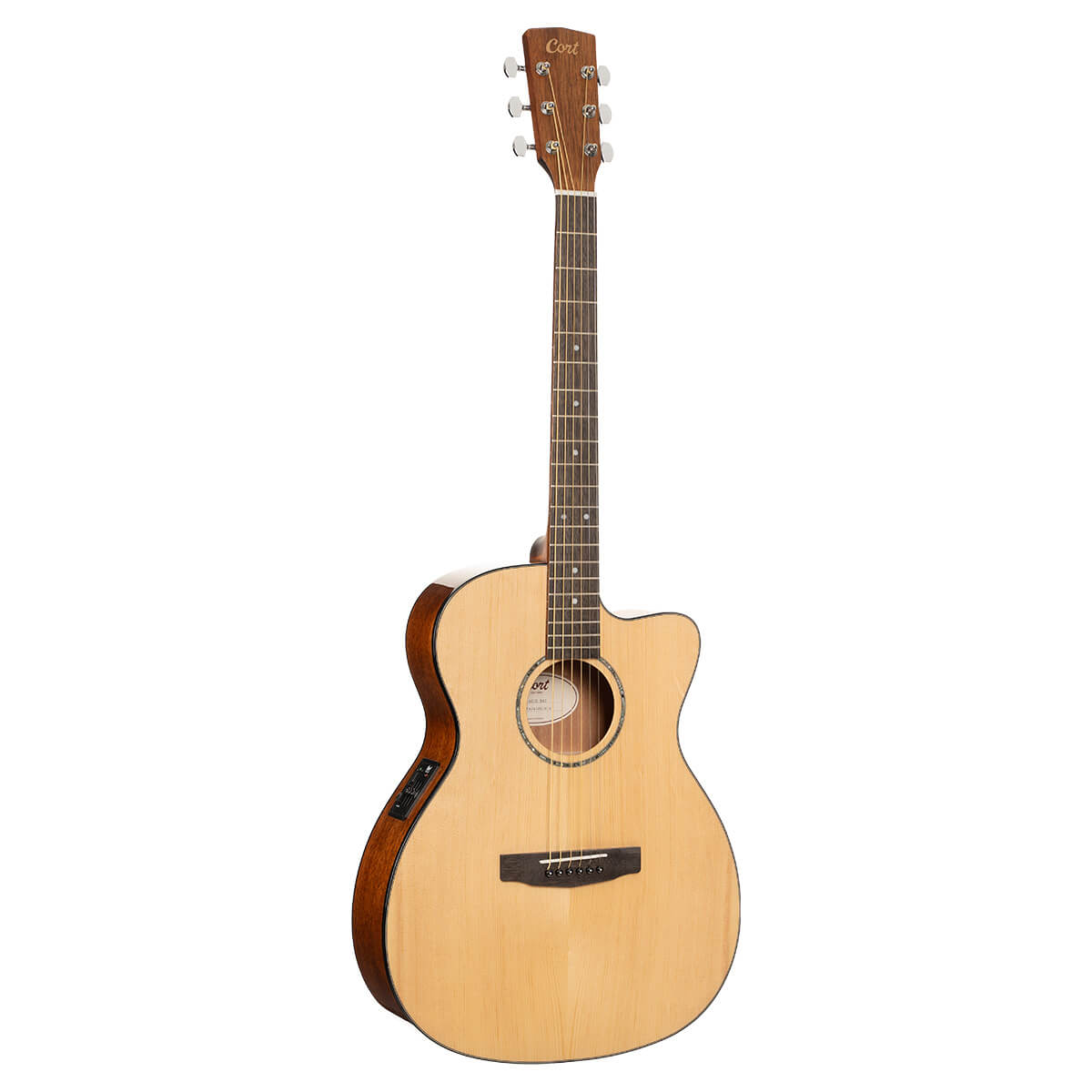 Cort L60CE Orchestra Cutaway Electro in Natural