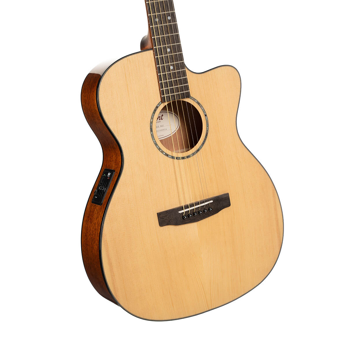 Cort L60CE Orchestra Cutaway Electro in Natural