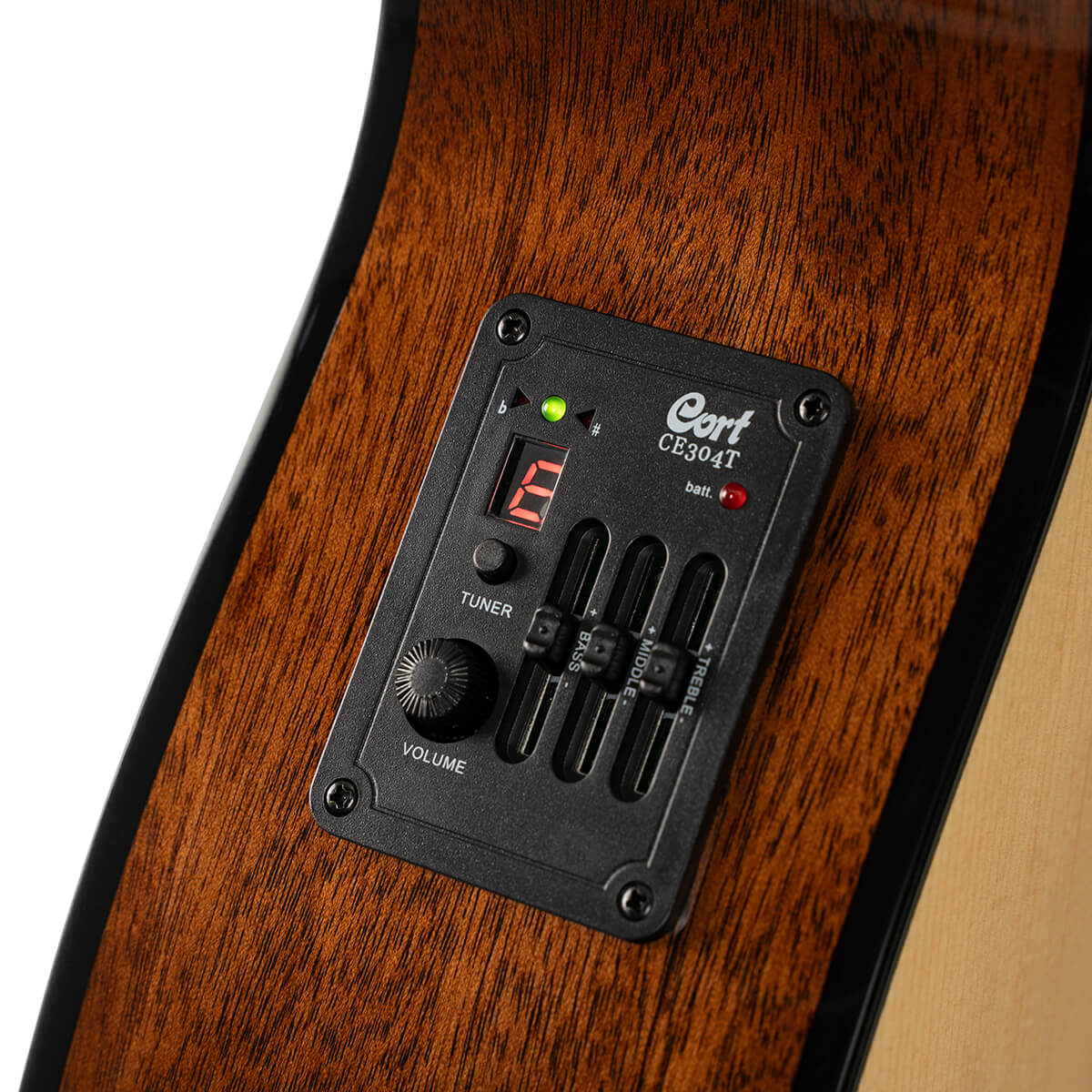 Cort L60CE Orchestra Cutaway Electro in Natural