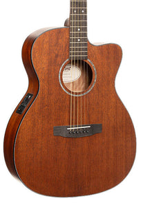 Cort L60MCE Orchestra Cutaway Electro in All Mahogany