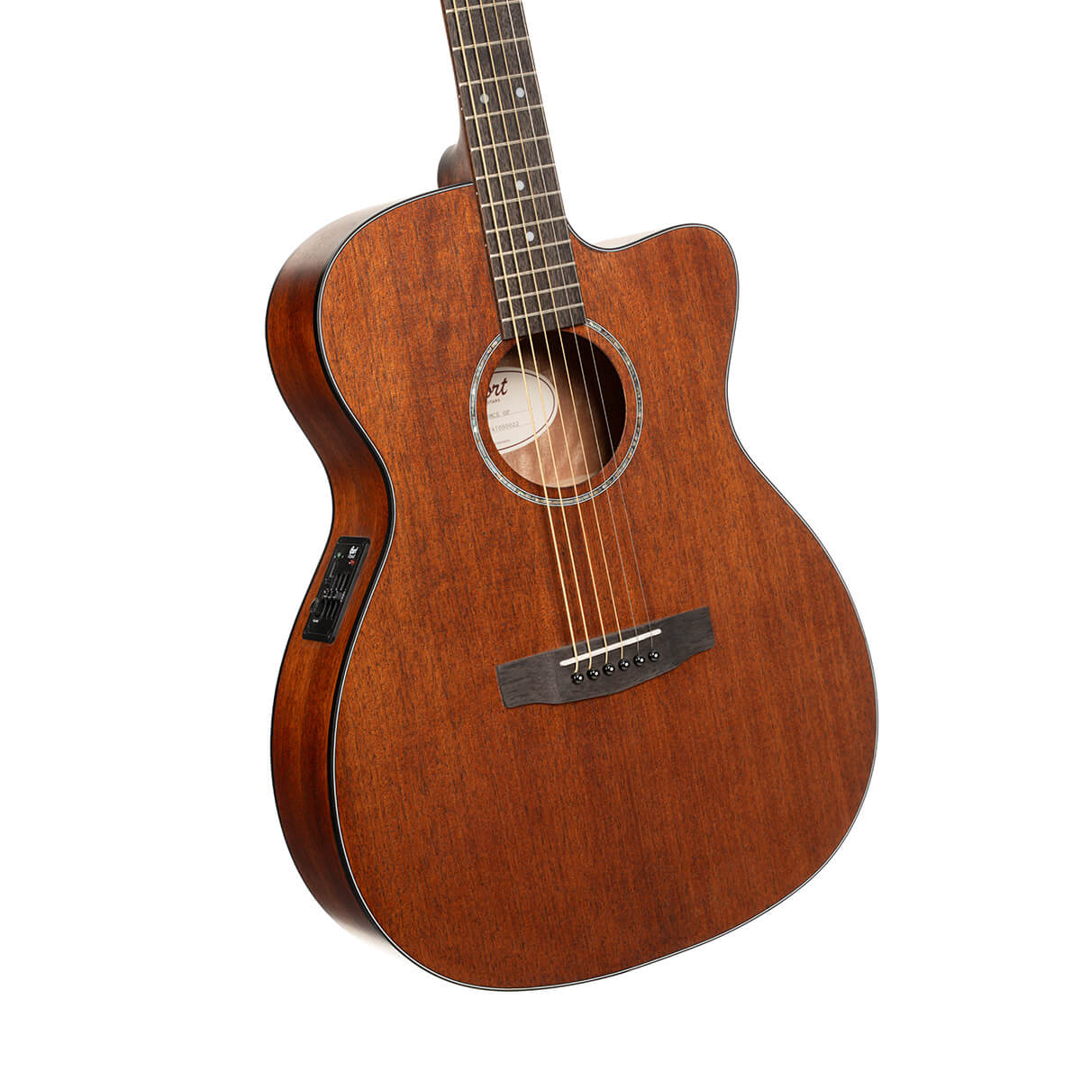 Cort L60MCE Orchestra Cutaway Electro in All Mahogany