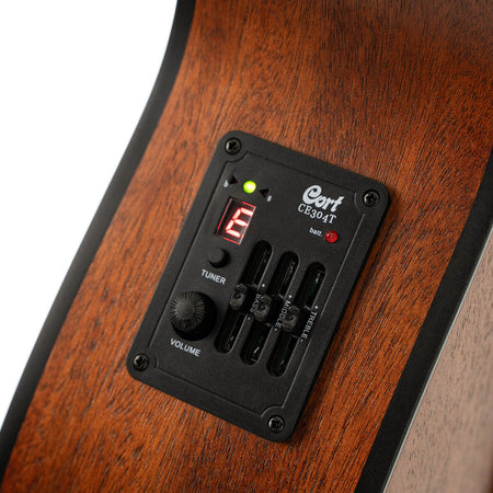 Cort L60MCE Orchestra Cutaway Electro in All Mahogany