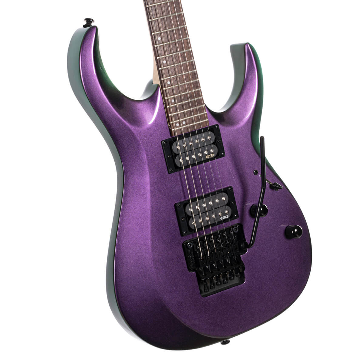 Cort X300 Floyd Rose Micros EMG en Flip Purple