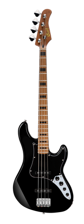 Cort GB64JJ Jazz Bass Block Inlays in Black