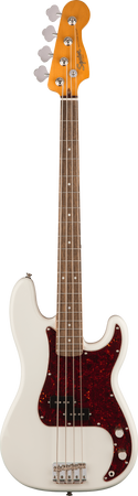Squier Classic Vibe '60s Precision Bass Guitar Laurel Fretboard in Olympic White