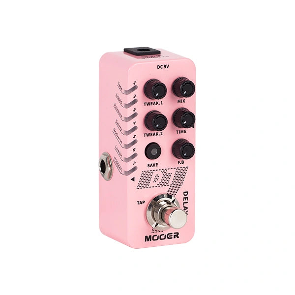 Mooer Micro Series D7 Delay Effects Pedal