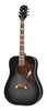 Epiphone Dove Studio Fishman Sonitone in Trans Ebony Burst