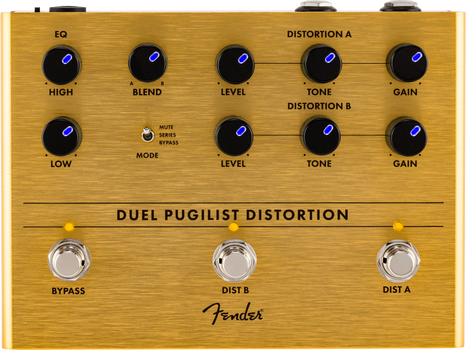 Fender Duel Pugilist Distortion Pedal
