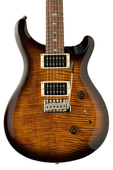 PRS SE Custom 24 in Black Gold Burst Electric Guitar