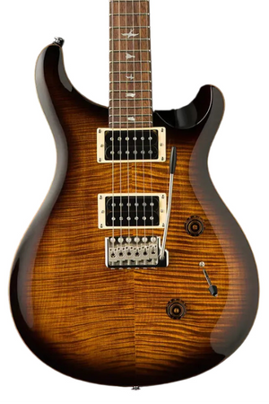 PRS SE Custom 24 in Black Gold Burst Electric Guitar