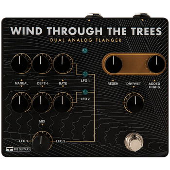PRS Wind Through The Trees Flanger Effects Pedal