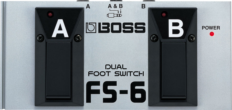 Boss FS6 Switchable Momentary-Latched Dual A-B Footswitch
