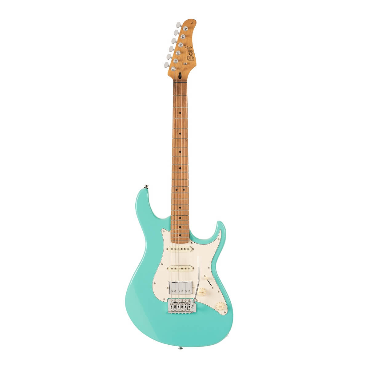 Guitare électrique Cort G200SE HSS vert écume de mer