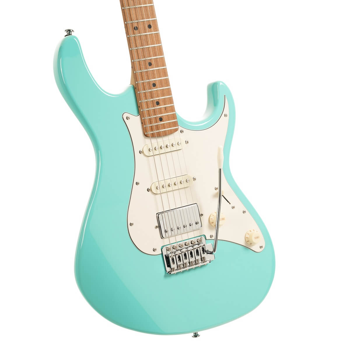 Guitare électrique Cort G200SE HSS vert écume de mer