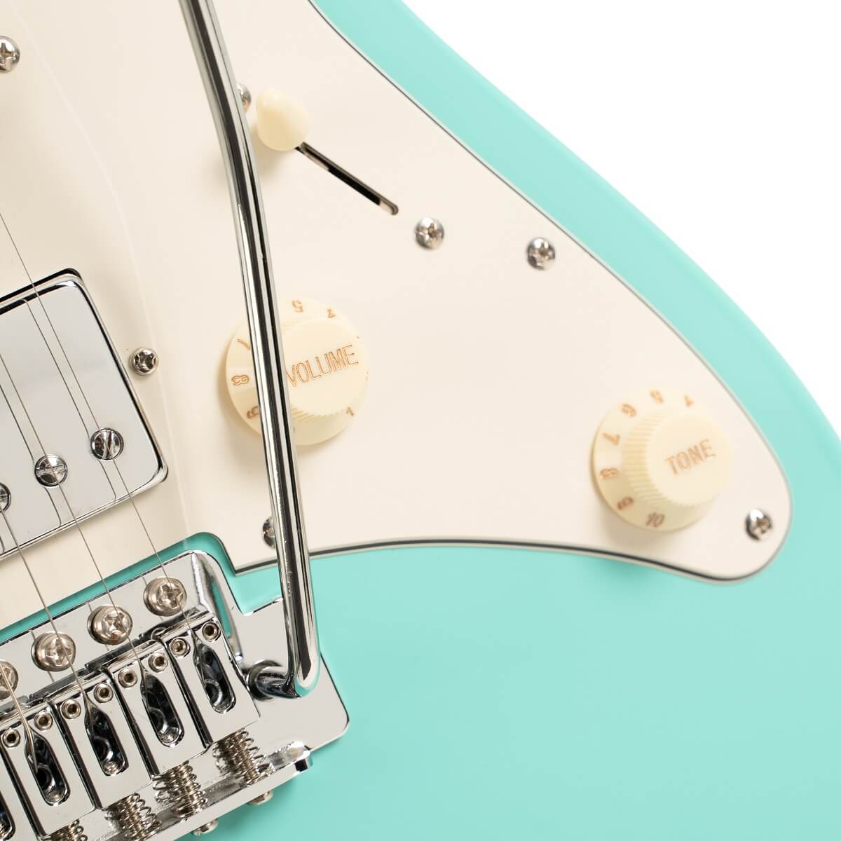 Guitare électrique Cort G200SE HSS vert écume de mer