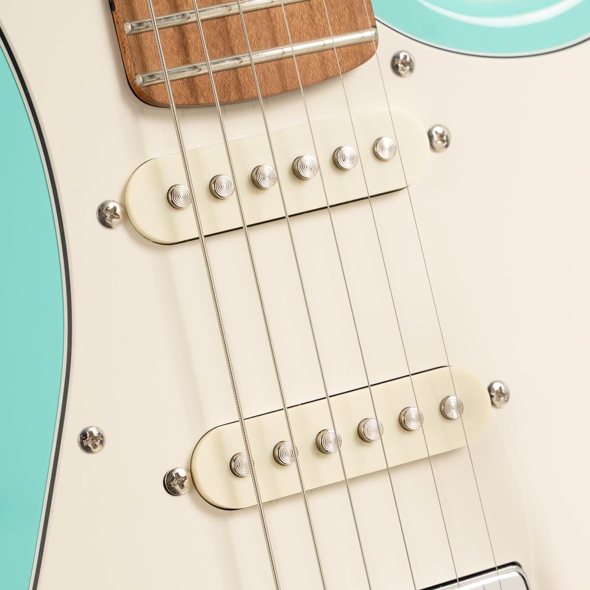 Guitare électrique Cort G200SE HSS vert écume de mer