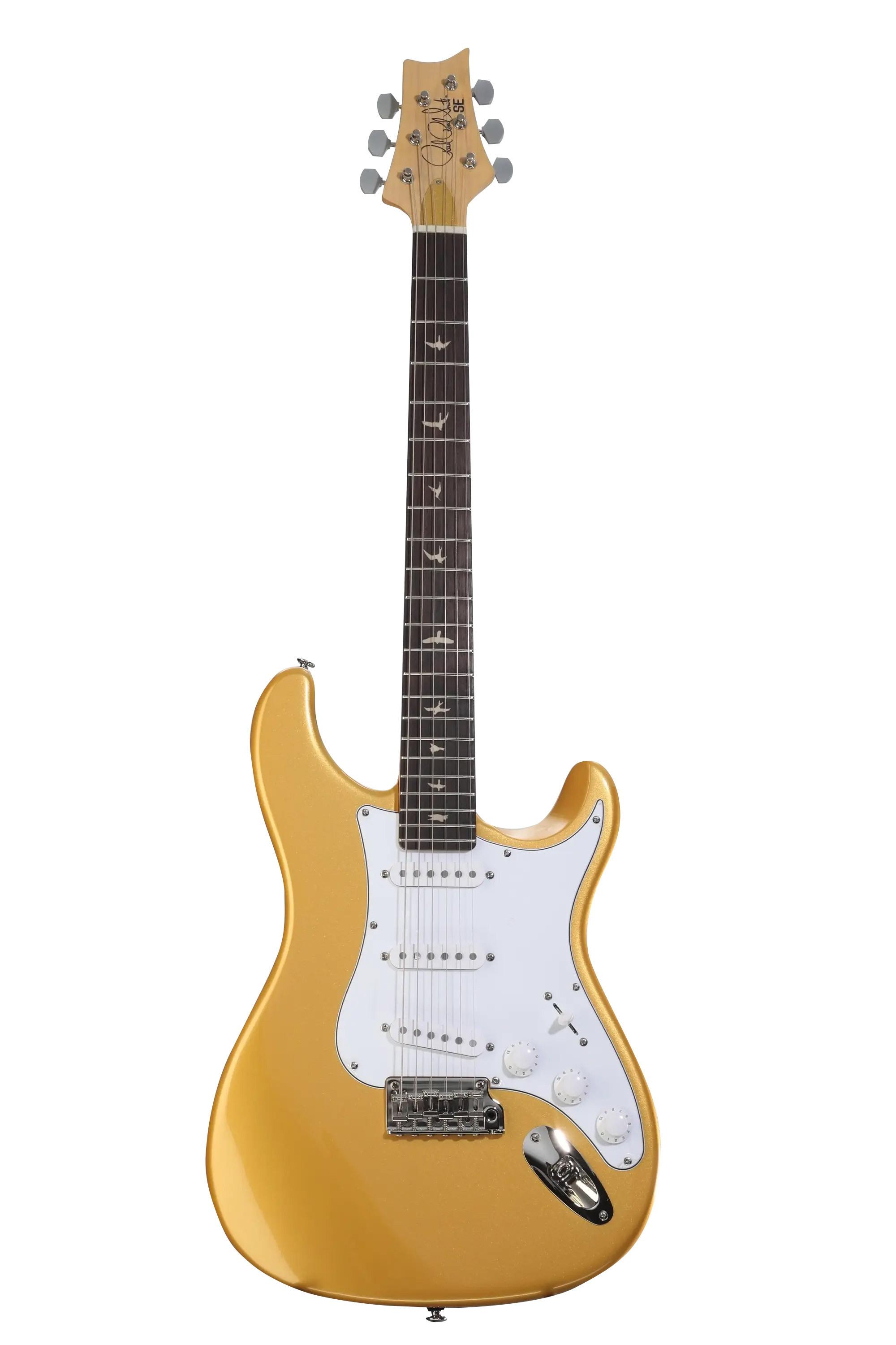 PRS SE John Mayer Silver Sky Touche Palissandre Gold Spark avec Housse