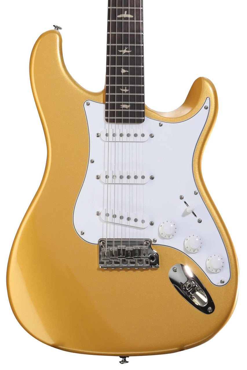 PRS SE John Mayer Silver Sky Touche Palissandre Gold Spark avec Housse