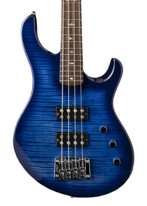 PRS SE Kingfisher Bass in Faded Blue Wraparound Burst Ex-Demo