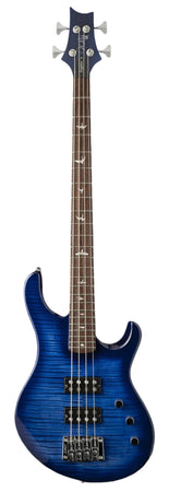 PRS SE Kingfisher Bass in Faded Blue Wraparound Burst Ex-Demo