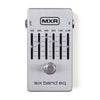 MXR M109S 6-Band EQ Silver Graphic EQ Pedal