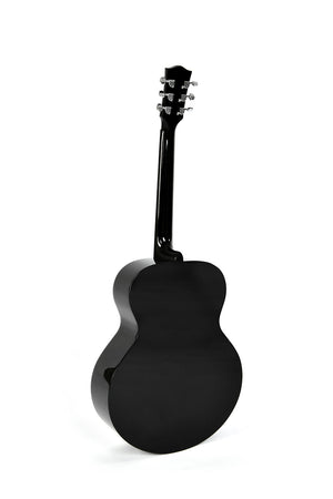 Sigma 1 Series GJM-1E-MFBK Electro Acoustic Guitar in Metallic Flake Black