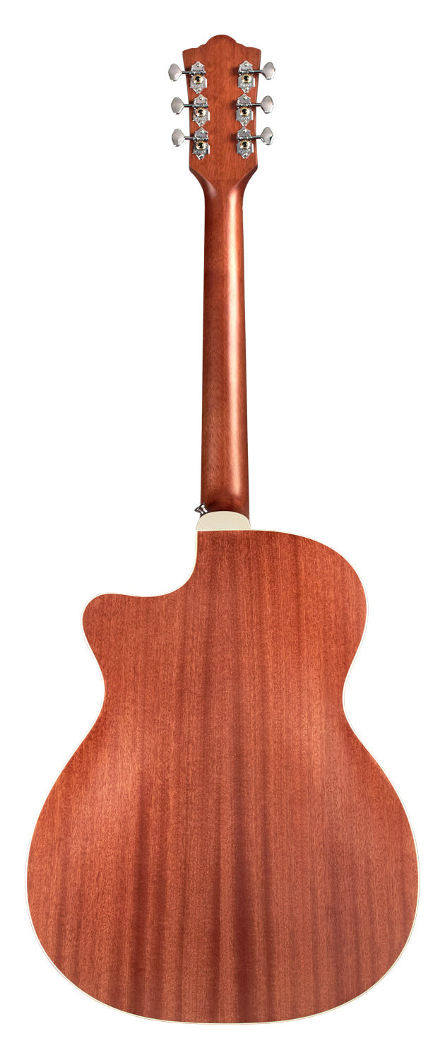 Guild OM-240CE Orchestre Archback Pan Coupé Électro en Finition Naturel Satiné