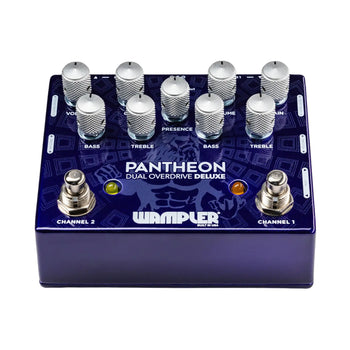 Wampler Pantheon Dual Overdrive Deluxe Guitar Effects Pedal