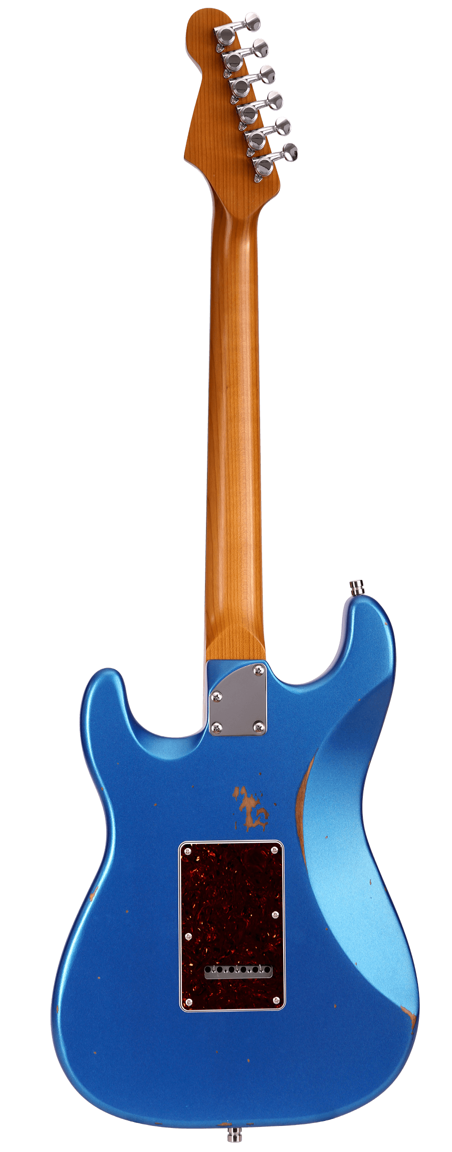 Patina PS-7 S-Type Electric Guitar in Lake Placid Blue Relic