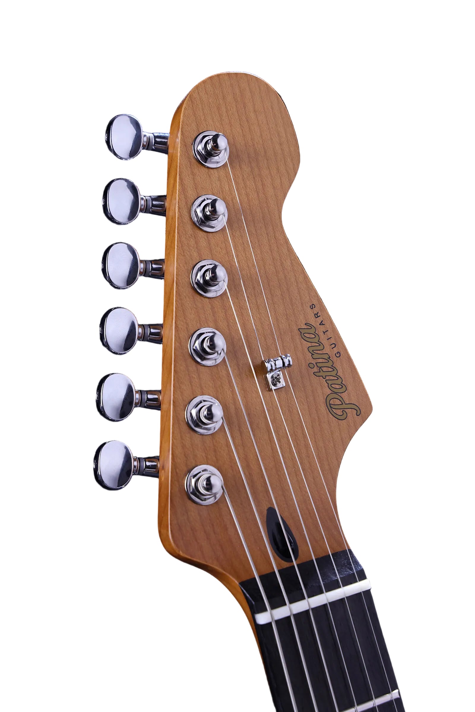 Patina PS-7 S-Type Electric Guitar in Lake Placid Blue Relic