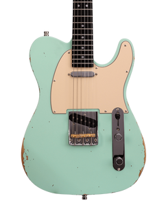Patina PT-6 T-Type Electric Guitar in Sea Foam Green Relic