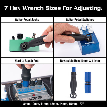 MusicNomad Pedal Care 12 Piece Kit