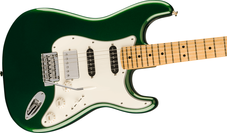 Fender DE Player Stratocaster HSS in British Racing Green