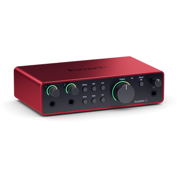 Focusrite Scarlett 2i2 4th Gen Audio Interface