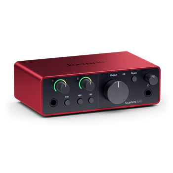 Focusrite Scarlett Solo 4th Gen Audio Interface