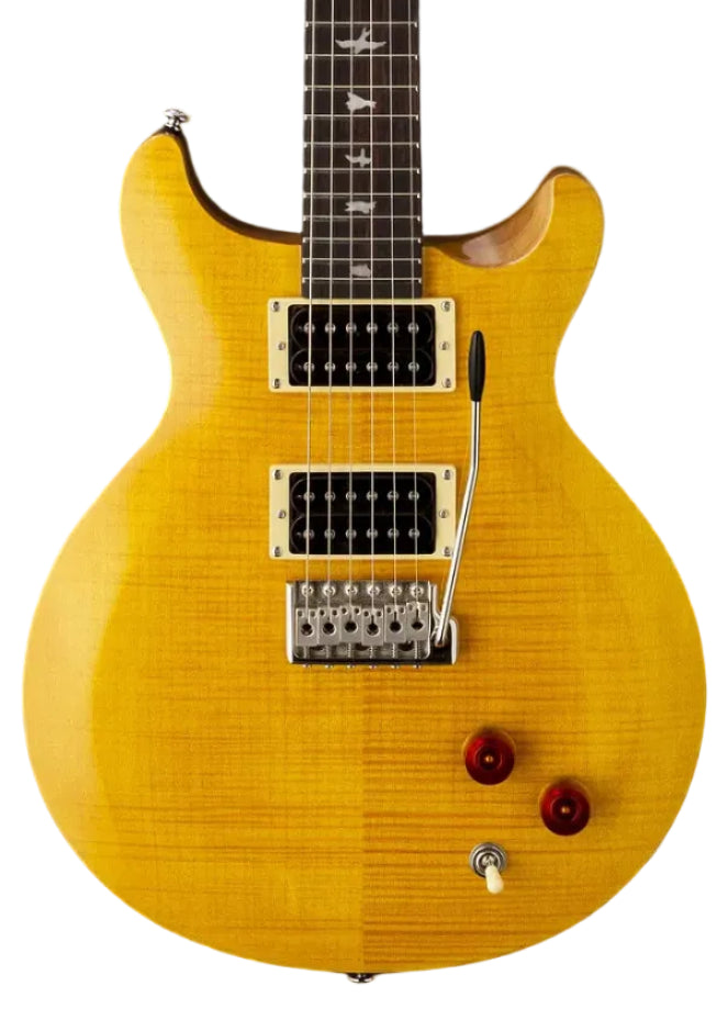 Guitare électrique PRS SE Santana Jaune Santana (modèle d'exposition)