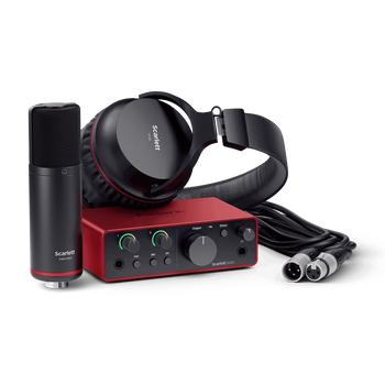 Focusrite Scarlett Solo Studio 4th Gen Audio Interface