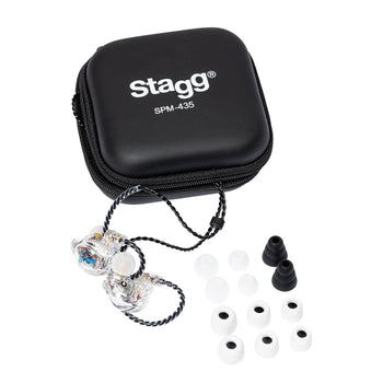 Stagg SPM-435 TR Quad Driver In-Ear Stage Monitors