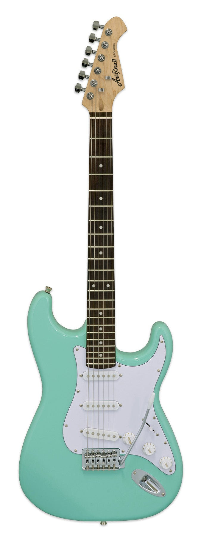 Guitare électrique Aria Pro II STG-003 Surf Green