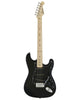 Aria Pro II STG-003SPL Electric Guitar in Black
