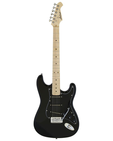 Aria Pro II STG-003SPL Electric Guitar in Black