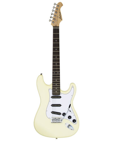 Aria Pro II STG-003SPL Electric Guitar in White