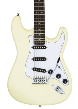 Aria Pro II STG-003SPL Electric Guitar in White