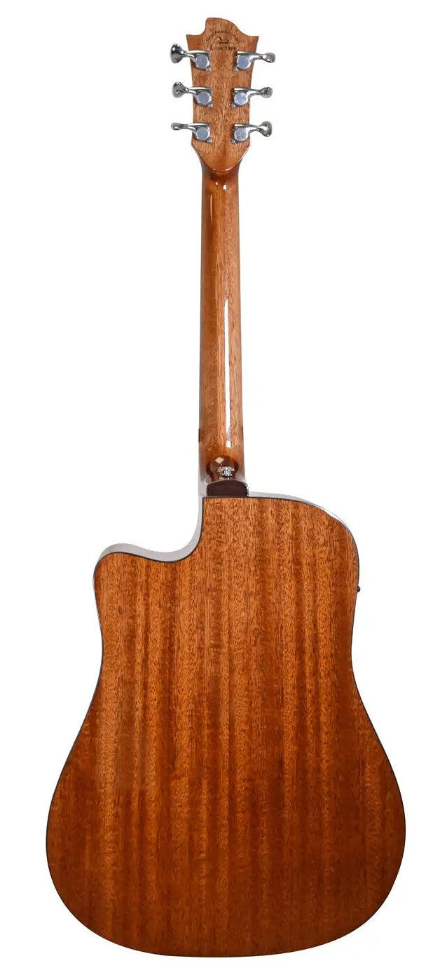 Guitare électro-acoustique Dreadnought Sevinia SW41C Épicéa/Acajou