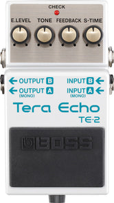 Boss TE-2 Tera Echo Adaptive Delay Pedal Mint Pre-owned